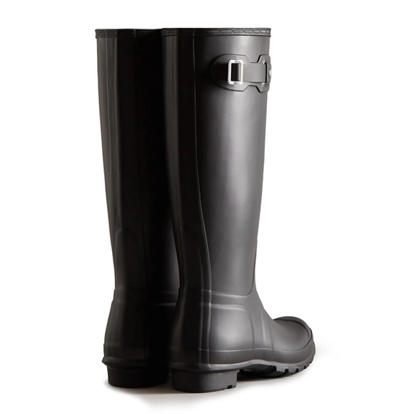 Original Tall Hunter Rainboit Matte Black Size 8/9 - Picture 3 of 9